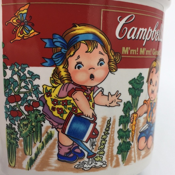 Campbell’s M’m! M’m! Good! Soup Mug Garden Vegetables Campbell's Kids - Picture 8 of 11